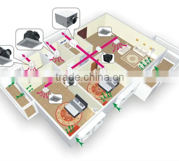4 Inch Indoor Ultra-quite Ceiling Mounted Ventilation Fan photo-3