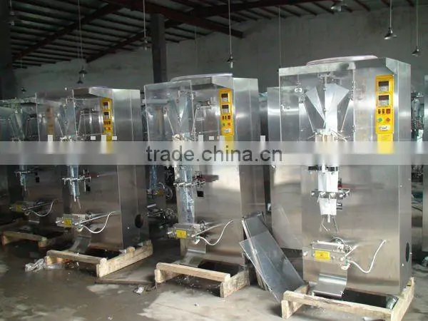 Automatic Liquid Packing Machine (with Galss Cover & Ribbon Printer)