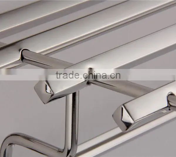 Wesda Made in China Stainless Steel Shelf Towel Rack Bathroom A082 photo-4