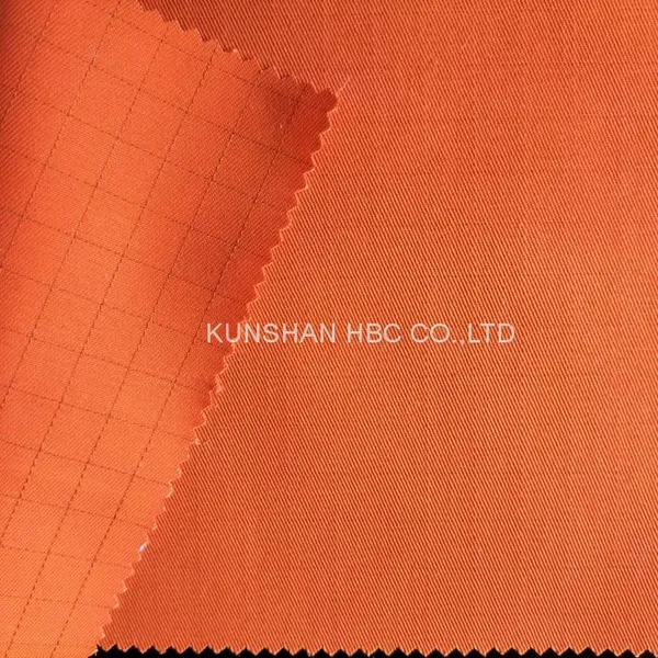 EGC-2257 100%CTN TWILL WITH ANTI-STATIC AND FLAME RETARDANT,W/R photo-2