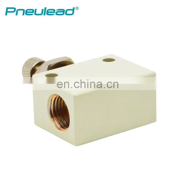 QS Series One Way Throttle Valve Manual Pneumatic Flow Control Valve photo-5