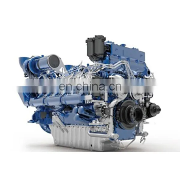 Water Cooled 900HP - 1500HP 12M33 Series Weichai Marine Engine photo-2