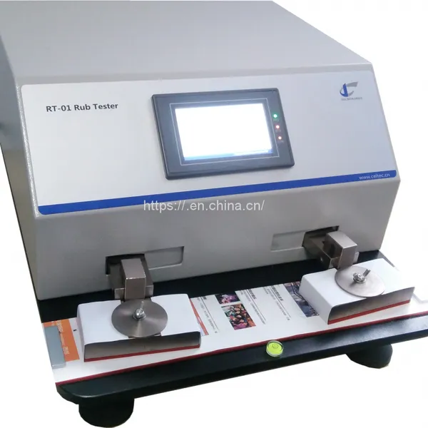 rub test machine