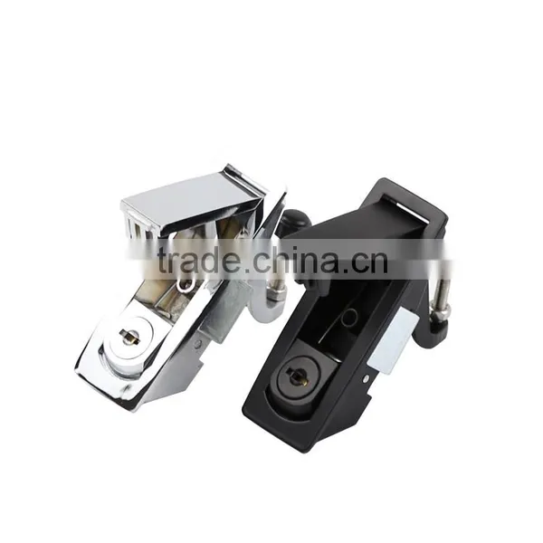 CE Rohs New Lever Latch Assembly With Flush Trigger Alloy Plane Lock for Electric Metal Box Door photo-2