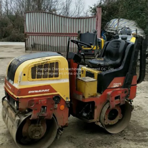 Used CAT DYNAPAC Vibratory Roller Single Steel Wheel photo-2
