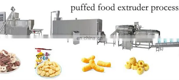 Fully-automatic Core Filling Puffed Twin Screw Extruder Processing Machinery Snack Food Making Machine photo-4