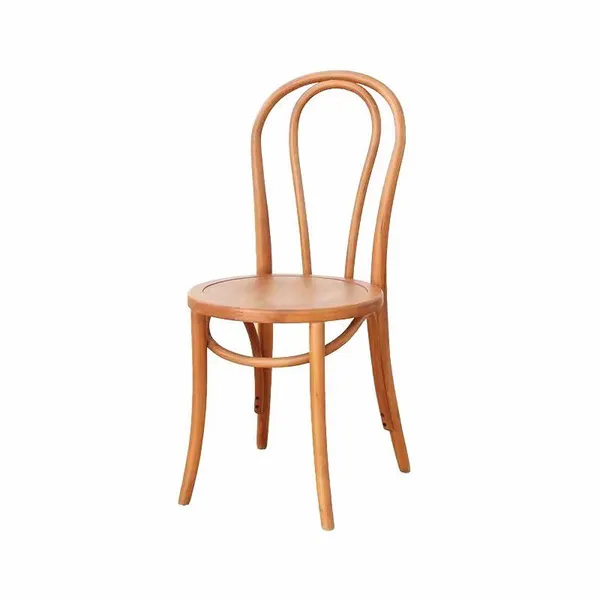 Vintage Solid Wood Dining Chair Second-hand Home Dining Table Chair photo-5