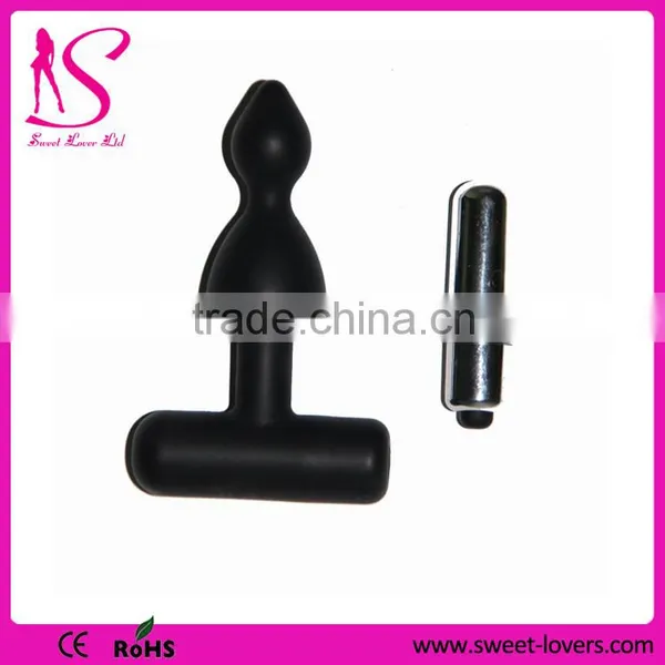 2016 Top Selling Silicone Anal G-Spot Vibrator Good Design Anal Vibrator For Man photo-3