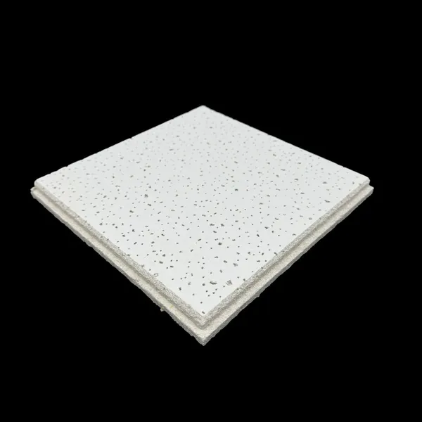 Smooth White Mineral Fiber Ceiling Tile 8mm 10mm Light Weight Ceiling for Warehouse photo-2
