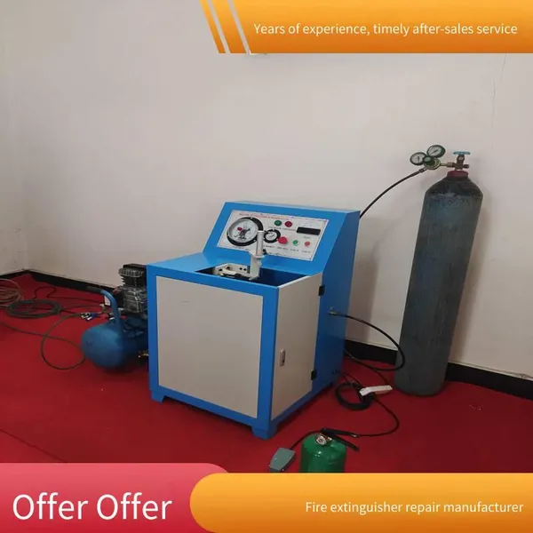 Carbon Dioxide Filling Machine, Integrated Inflation and Disassembly Machine, Complete Equipment for Fire Extinguisher Maintenance and Annual Inspection photo-2