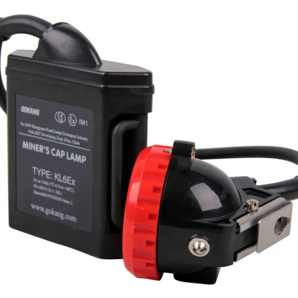 Corded LED Cap Lamp Kl6ex ATEX Approved for Coal Mining Safety photo-4