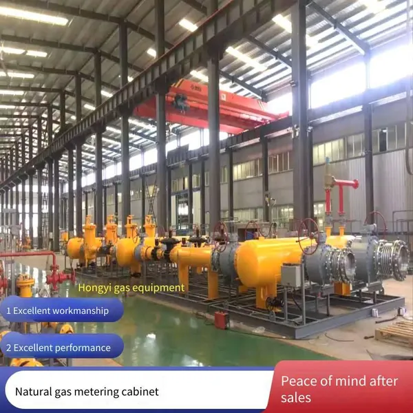 Rx3000 - 0.4c Gas Pressure Regulation and Metering Cabinet, Pressure Regulation Device, Pressure Reduction Equipment Metering Skid for Gas Boilers