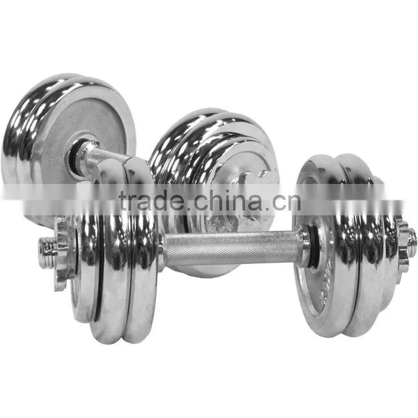 Chrome Dumbbell Weight Set 20kg