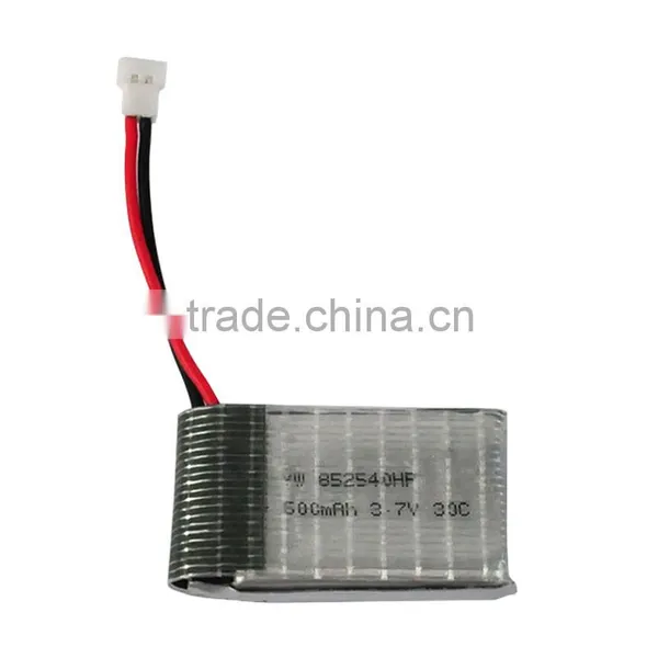 Rechargeable High Rate Capacity 600mah 3.7V Lihium Battery photo-5
