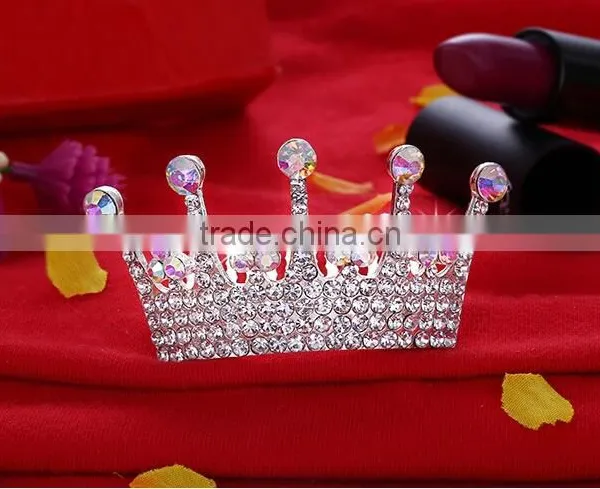 Most Popular Design Wedding Bridal Crystal Pageant for Women Tiaras Crown photo-2