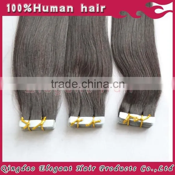 Silver Hair 40 Pieces/bag Tape Hair Extension photo-6
