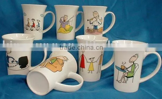 heat transfer printing for mark cup
