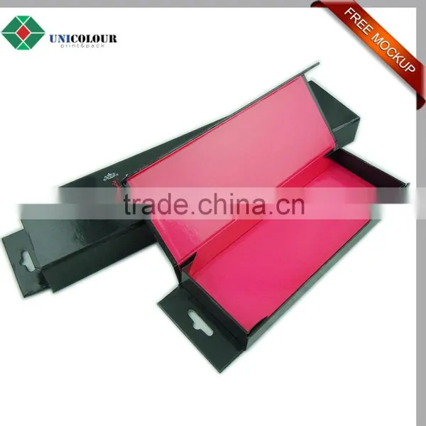 Custom Print Logo Paper Packaging Box for Hair Extension photo-3