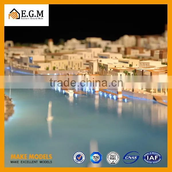 1: 500 Arabtec Reem Island Master Plan Sand Table With Led Light photo-4