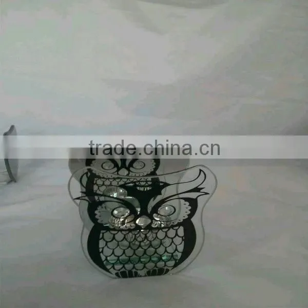 2015 New Owl Toy,owl Decoration,owl Candle Holder,christmas Decoration Owl