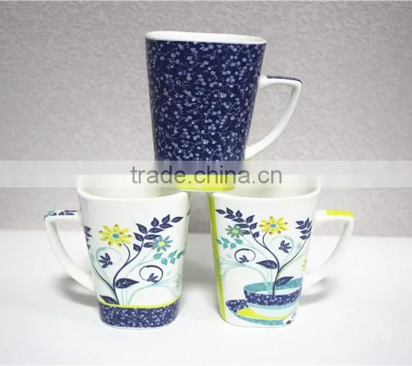 Best Selling Daily Use White Porcelain Mug Ceramic Funny photo-4