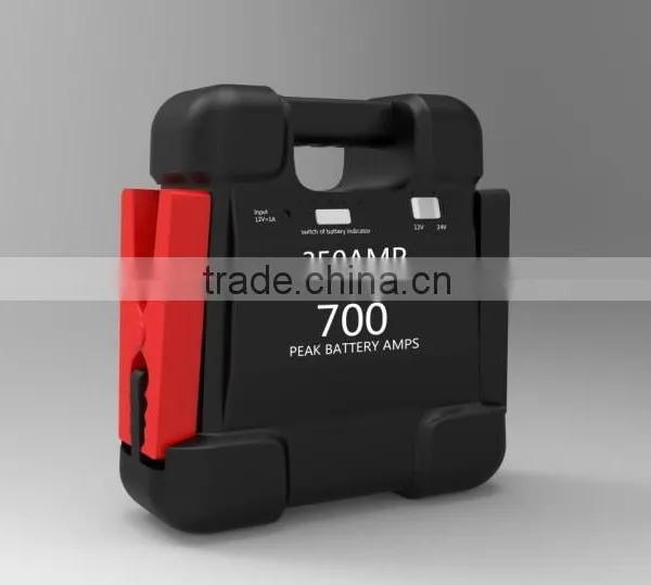 2015 New Products CARKU 24000mAh 1000amp Peak 12V/24V Emergency Car Jump Starter Batteries for Gaslion and Diesel Car photo-3