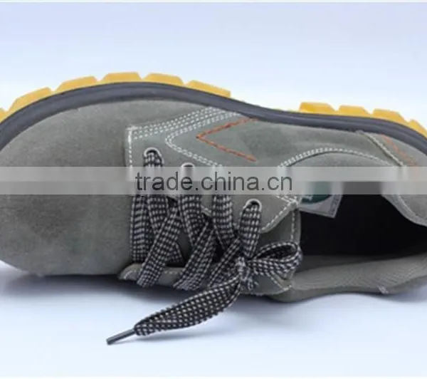 Suede Leather Low Cut Series Safety Shoes China Manufacture 9716 photo-3