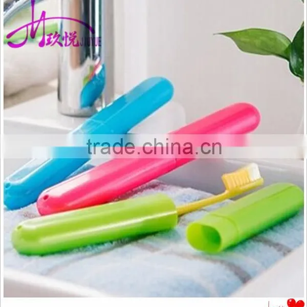 Portale/colorful/plastic Toothbrush Tube/travel Necessary Toothbrush Storage Box