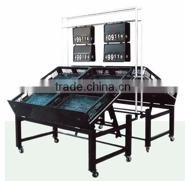 High Quality Supermarket Vegetable Shelf & Fruits Shelf photo-2