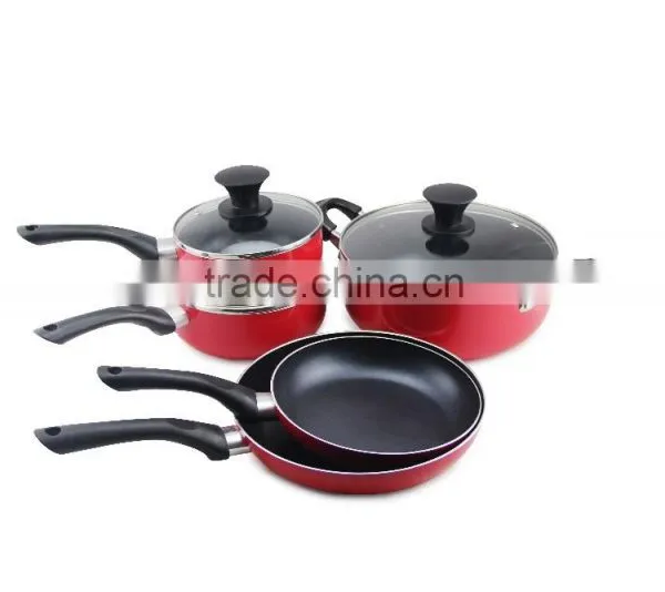 Nonstick Aluminum Eco-friendly Cookware Sets for Wholesale photo-5
