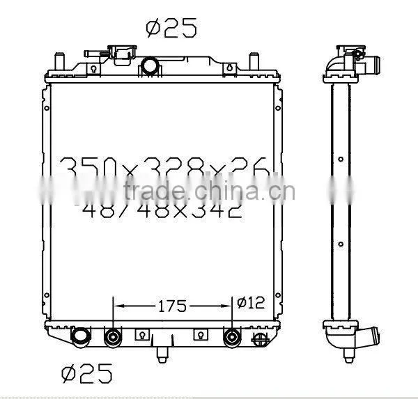 Auto Radiator(suitable For: Mira 90-/Move/Opti AT)