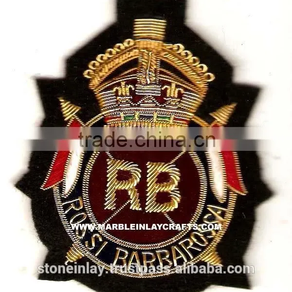 Hand Embroidered Badges, Patches, Garments Labels