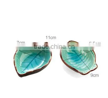 Leaves Small Ceramic Dishes BBX018 photo-6
