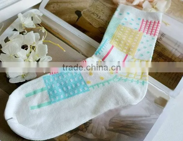 New South Korean Pop Candy Color Socks Cotton Socks Female Socks
