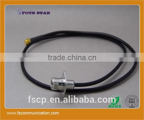 LMR200 Cable Assembly With N Female Flange Clamp to SMA Male Crimp Connector photo-5