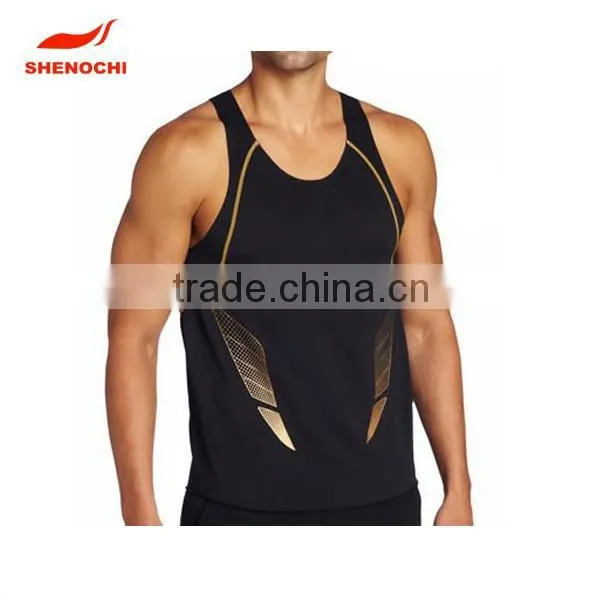 OEM Hot Sale Fashion High Quality Sports Singlets photo-3