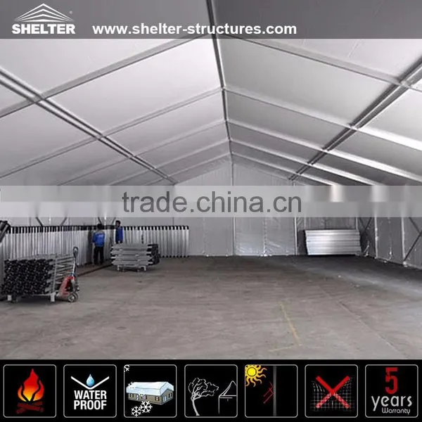 Durable and Long Life Span Warehouse Tent With Waterproof and Flame Retardant PVC photo-3