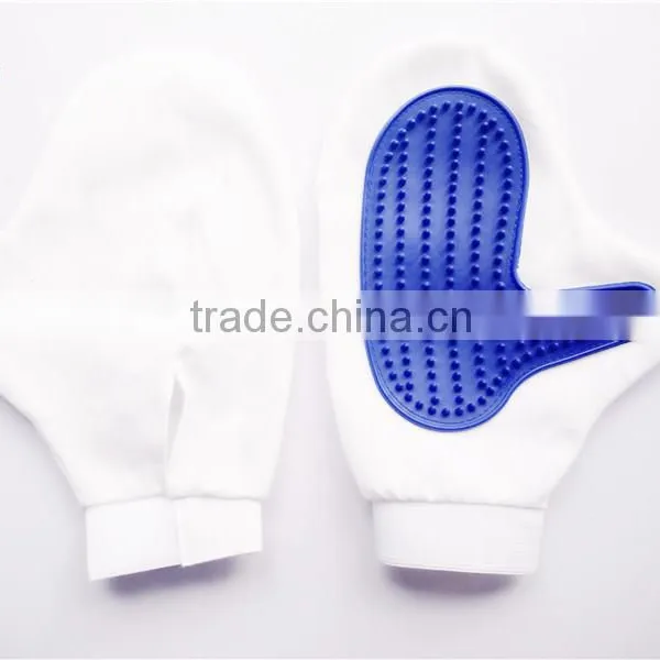 Dog & Cat Universal Pet Animal Grooming Massage Glove Brush Pet Mitt photo-2