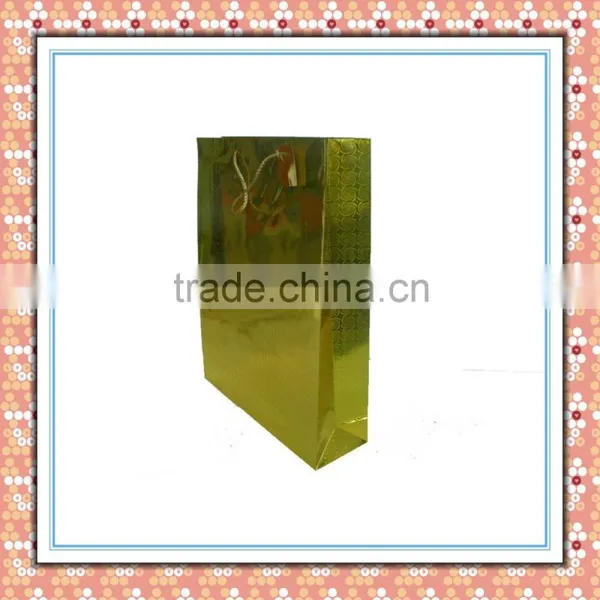 Paper Bag Factory Wholesale Gold Paper Bag photo-3
