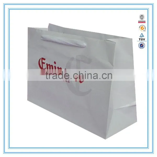 2015 Wholesale Printing LOGO Paper Shopping Bag Custom Paper Bag photo-2