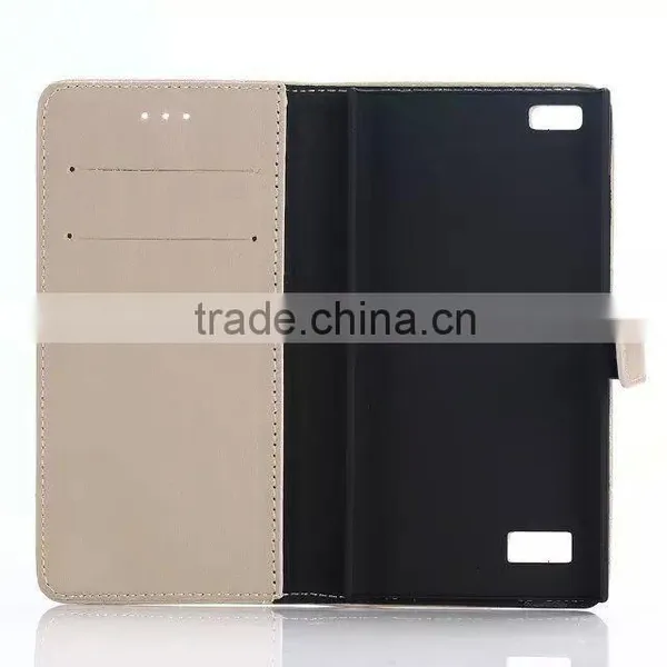 Factory Direct Price Wallet Pattern Leather Case for Blackberry LEAP With Card Slot photo-3