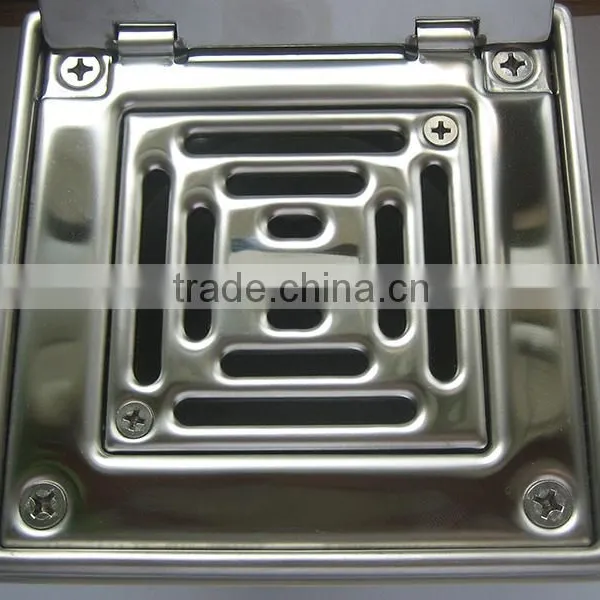 Stainless Steel Bathroom Strainer Drain With Plastic End photo-3