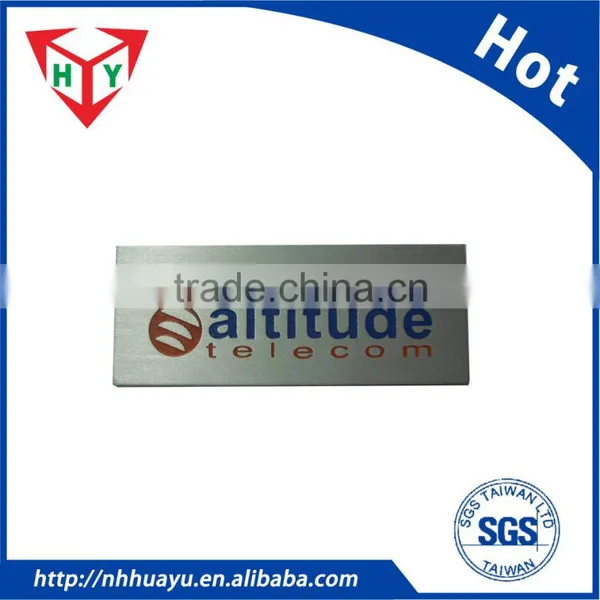 Custom Aluminum Brand Trademark
