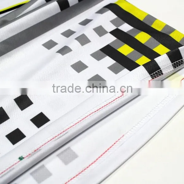 100%polyester Breathable Long Sleeve Sublimation Jersey Motocross photo-4