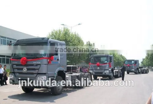 371hp Sinotruk Howo 6x4 Tractor Head Truck Prices for Sale photo-5