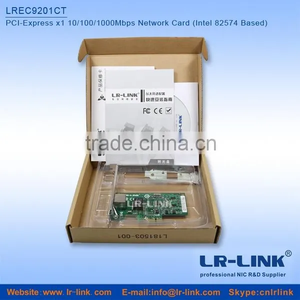 LREC9201CT Intel 82574 PCI-Express x1 10/100/1000Mbps Network Card Compatible With Intel 9301ct PXE Bootroom photo-6