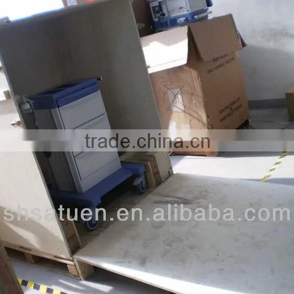 Fixed Well Wood Box for Exhibition With Hinges