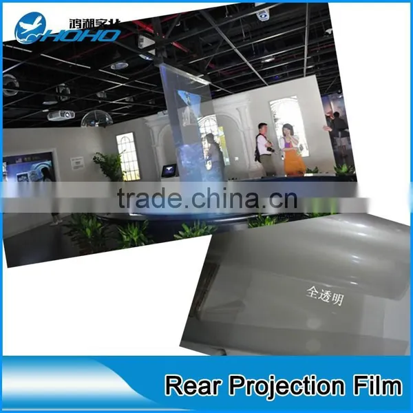 Window Glass Rear Holographic Projection Film, Self Adhesive Rear Projection Foil/adhesive Screen Film photo-3