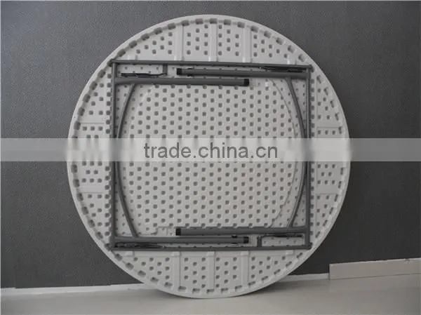 5ft Hotasle Folding Plastic Outdoor Furniture of Round Dining Tables and Chairs for Whole Sale at Factory Price photo-2