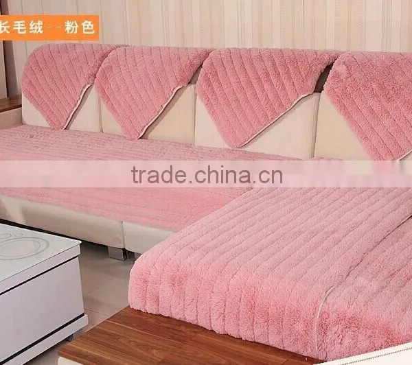 Long Microfleecefabric Sofa Cover photo-4